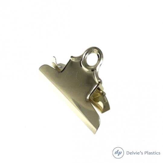 3" Gold Finish Clipboard Clips - 40% OFF SALE!